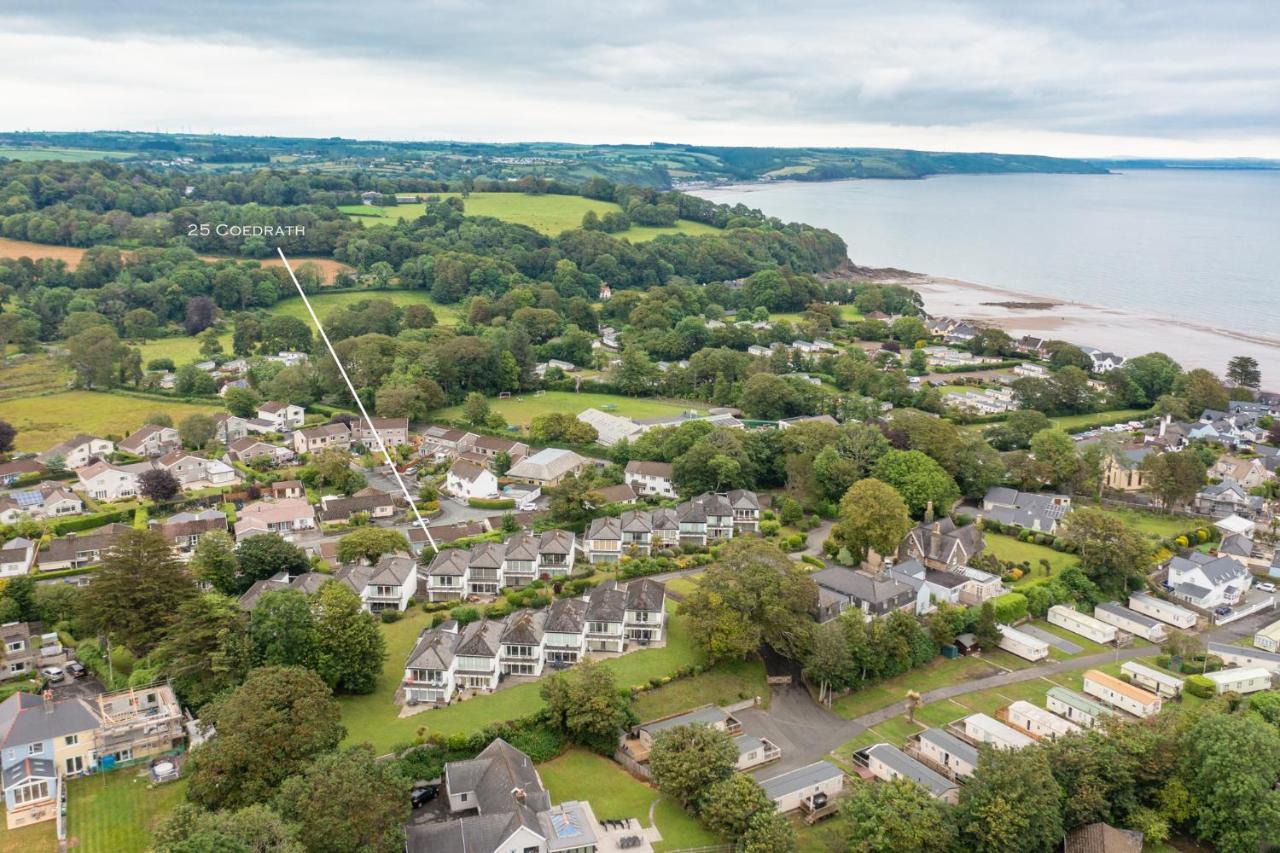 25 Coedrath Park - Sea Views From Balcony, Short Walk To Beach, Parking Saundersfoot Zewnętrze zdjęcie